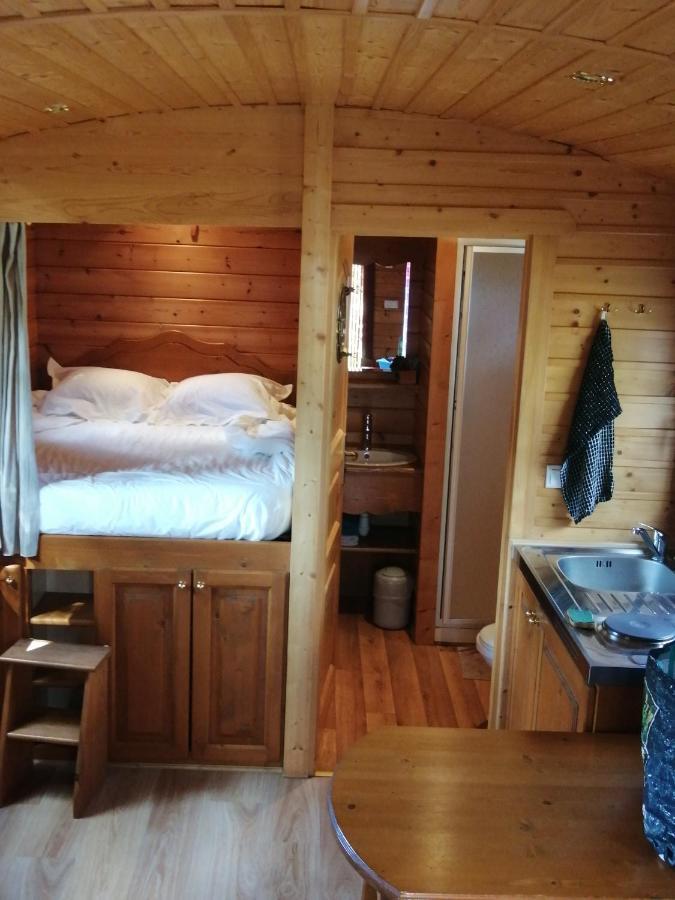 Les Roulottes De La Ferme Des Chanaux Saint-Julien-d'Ance Екстериор снимка