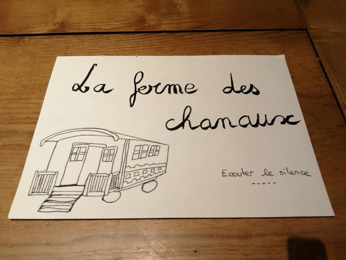 Les Roulottes De La Ferme Des Chanaux Saint-Julien-d'Ance Екстериор снимка