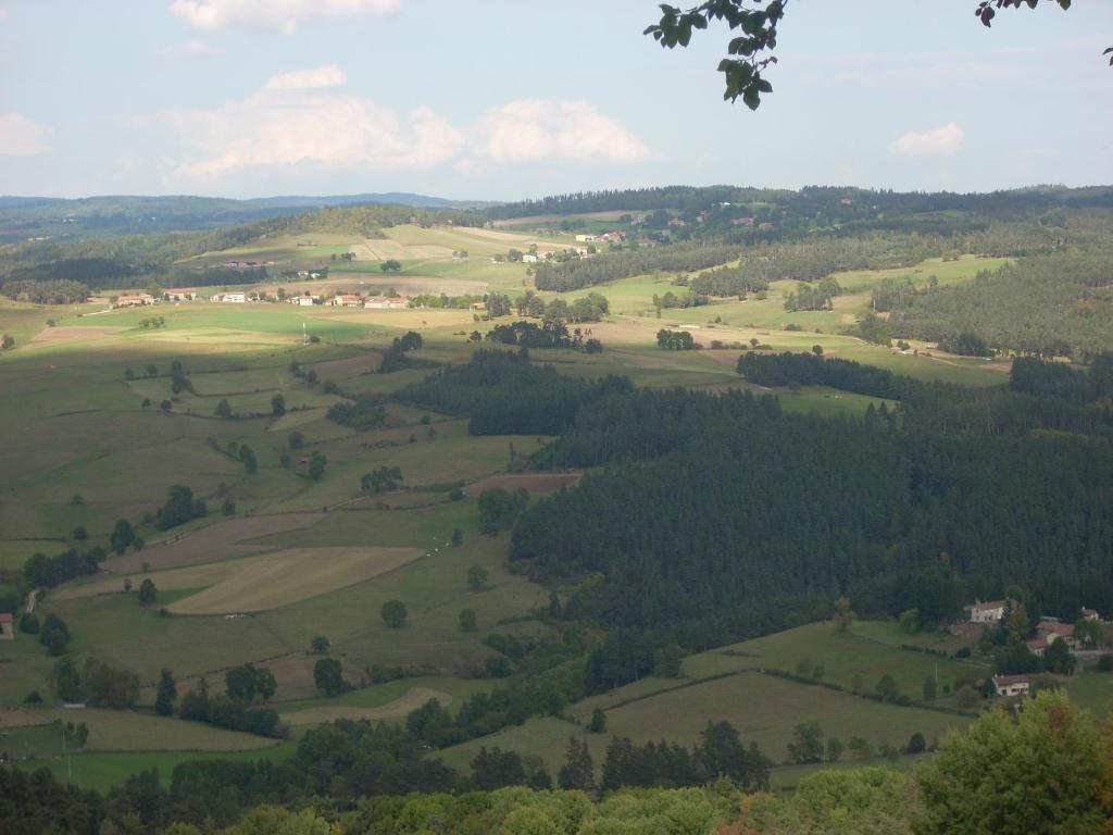 Les Roulottes De La Ferme Des Chanaux Saint-Julien-d'Ance Екстериор снимка